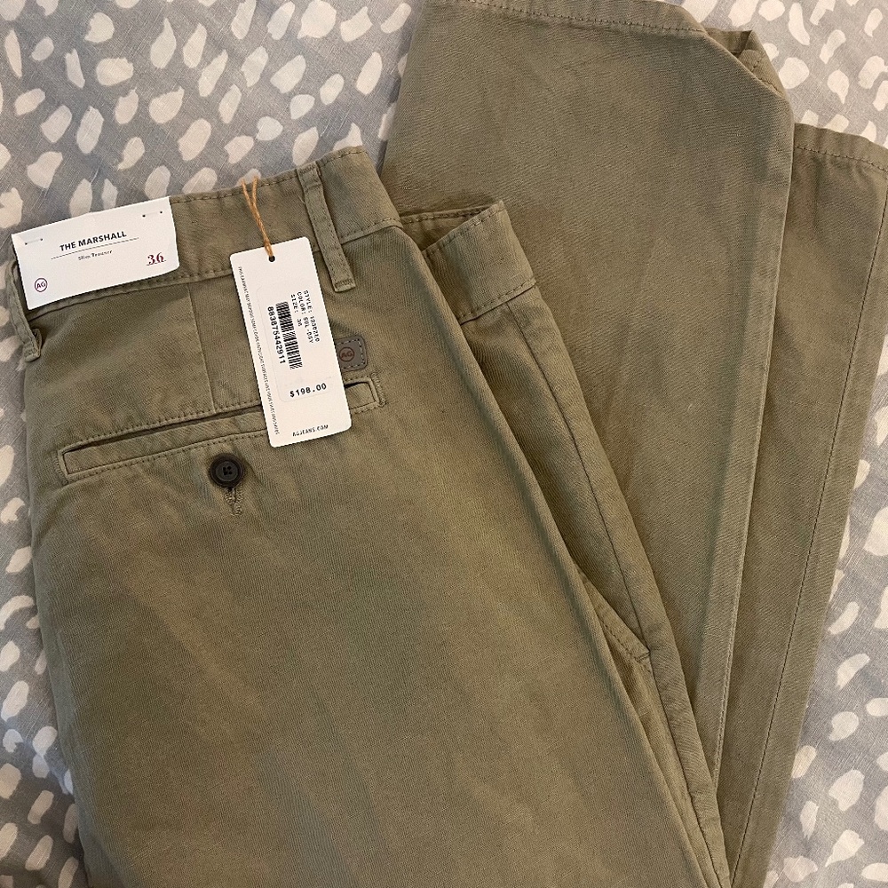 NWT Men's AG Jeans - The Marshall Slim Trouser